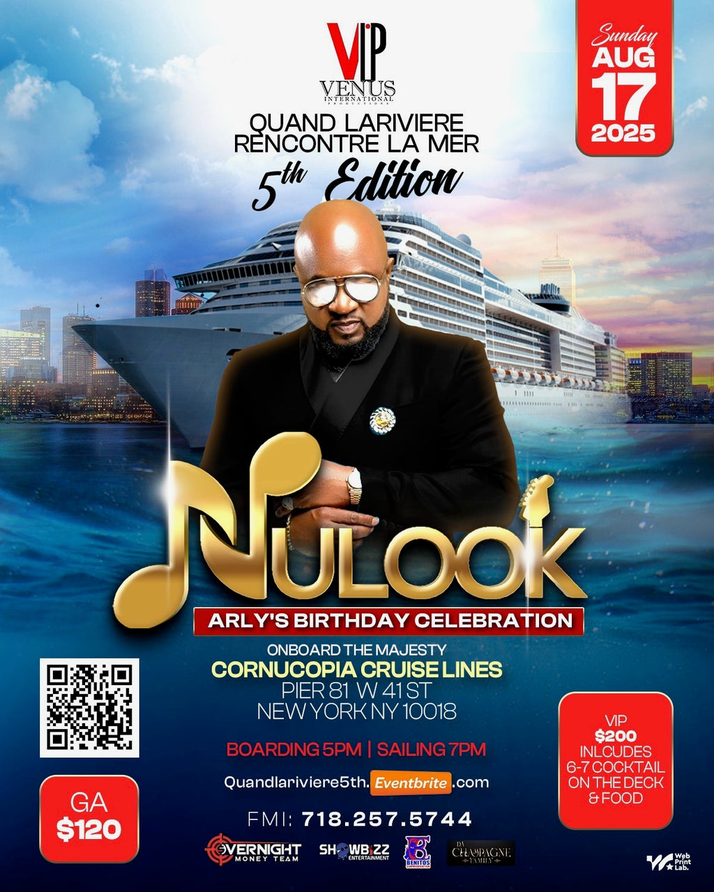 Nu Look – Quand Larivière Rencontre La Mer (5th Edition, Arly’s Birthday Bash)