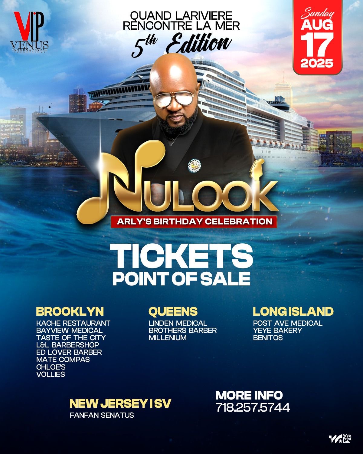 Nu Look – Quand Larivière Rencontre La Mer (5th Edition, Arly’s Birthday Bash)