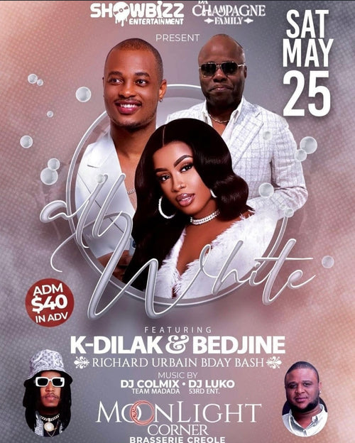 Bedjine & K-Dilak – Urbain Richard All White Birthday Bash