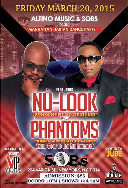 Nu Look & Phantoms – Manhattan Haitian Dance Party (NYC)